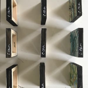 Breath of Trees Study 2, 4x4" by C. Clinton 