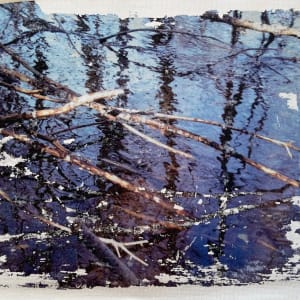 Flooded Brook Study Blue by C. Clinton 