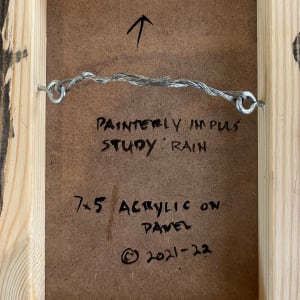 Painterly Impulse: Rain by C. Clinton 