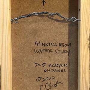 Thinking About Water Study by C. Clinton 