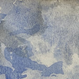 Sky Study , Watercolor by C. Clinton 