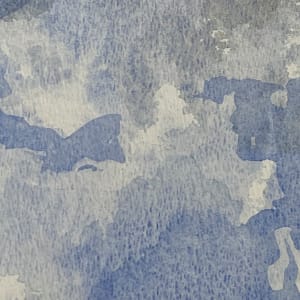 Sky Study , Watercolor by C. Clinton 