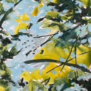 Reflection Study, 10x8, acrylic on panel, 2020 