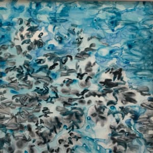 Shapes in Blue Study 4 by C. Clinton