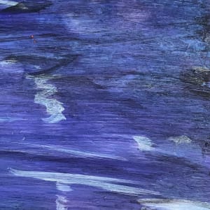 Night Water Study, 5x7 by C. Clinton 