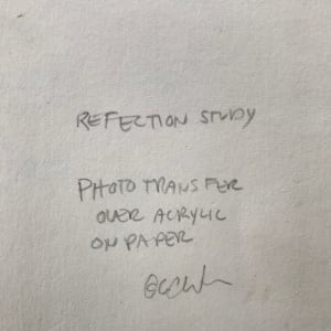 Reflection Study, 8x10 by C. Clinton 