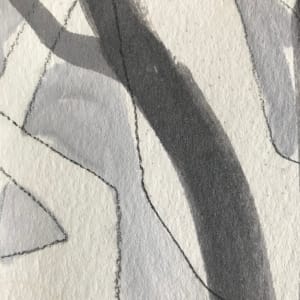 Tree Study, Ink and Graphite 