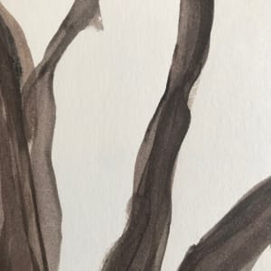 Tree Study Mixed Media by C. Clinton 