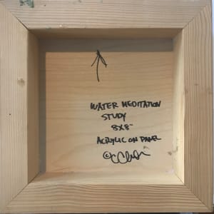 Water Meditation Study by C. Clinton 