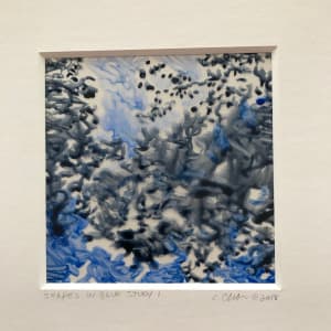 Shapes in Blue Study1 by C. Clinton 