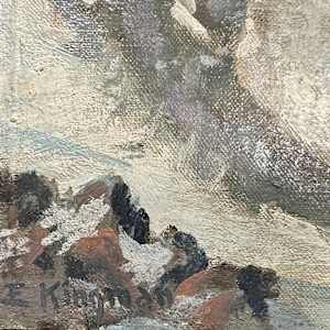 Glacial Flow by Eugene Kingman  Image: EK Signature