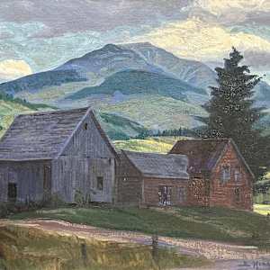Summer Afternoon - White Mountains NH by Eugene Kingman 
