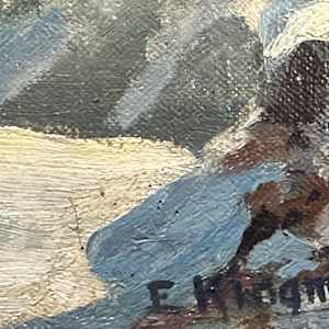 Icy Summits by Eugene Kingman 