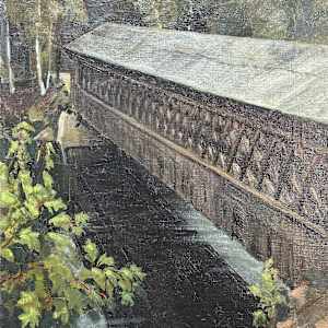 Vermont Covered Bridge by Eugene Kingman 
