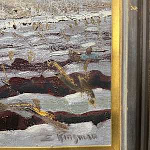 Nebraska Winter by Eugene Kingman  Image: EK Signature
