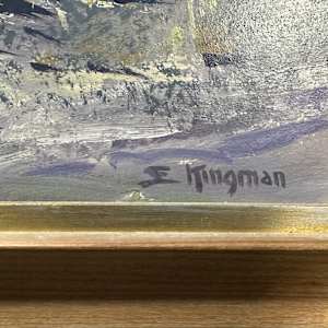 Across the Desert by Eugene Kingman  Image: EK Signature