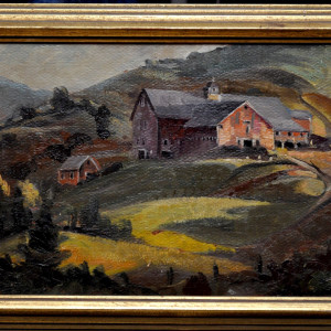 Sugar Hill Farm   1933 by Eugene Kingman 
