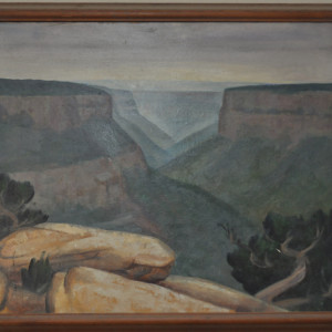 Mesa Verde National Park  1937 by EUGENE KINGMAN 