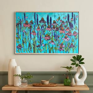 Coneflower Garden by Carmen Duran 