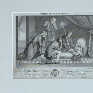 Morte di S. Caterina (Death of St. Catherine) by V. Stanghi