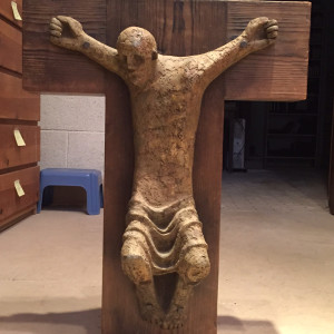Crucifix (Double-Corpus) by Meinrad Craighead 