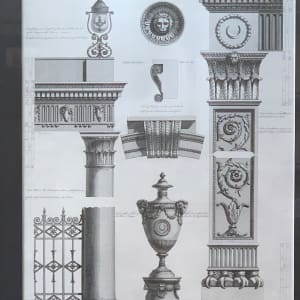 Sion House - Parts at Large of the Gateway by Robert Adam
