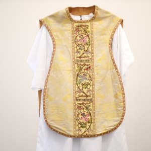 Chasuble and Dalmatic Set - "Baptism of the Lord" 