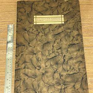 A Christmas Sermon by John Henry Nash, Robert Louis Stevenson 