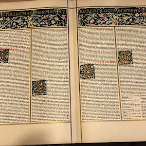 A Christmas Sermon by John Henry Nash, Robert Louis Stevenson