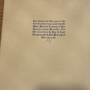 The Coventry Carol by John Henry Nash, Ray F. Coyle 