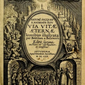 Via vitae aeternae - Antoni Sucquet e Societate Iesu by Boetius Adams Bolswert  Image: Title page of 1630 edition