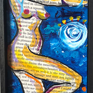 Press in Blue by Evelyn Dufner