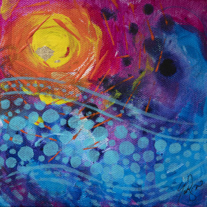 Happy Wave by Evelyn Dufner