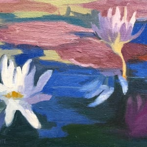 "Waterlilies in Monet's Garden"
