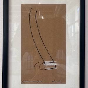 Curved Totem Working Drawing by William Frese 