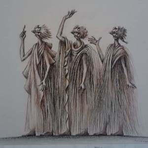 Three Wayfarers by Nikolay Cherny