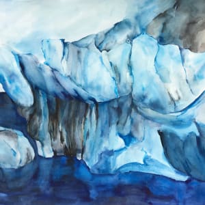 Transparent Glacier by Lisa Goren
