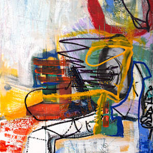 seated woman by Adrienne Shishko 