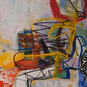 seated woman by Adrienne Shishko 