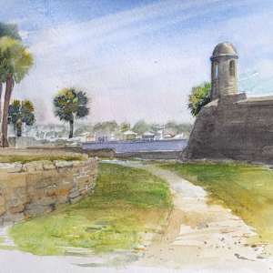 Castillo San Marcos by Lucia deLeiris, Image 1.