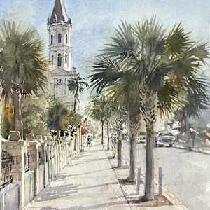 Cathedral Basilica of Saint Augustine by Lucia deLeiris, Image 1.