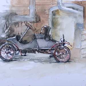 Antique Car by Lucia deLeiris, Image 1.