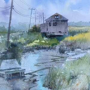 Salt Marsh by Lucia deLeiris
