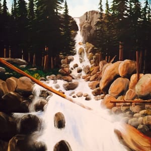 "Cascade Falls" by Dave Kennedy - KENNEDY STUDIO ART