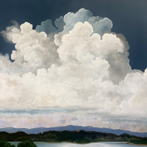 Shoreline Clouds by Dave Kennedy - KENNEDY STUDIO ART