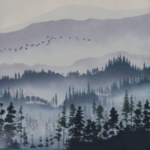 "Valley Mist" by Dave Kennedy - KENNEDY STUDIO ART