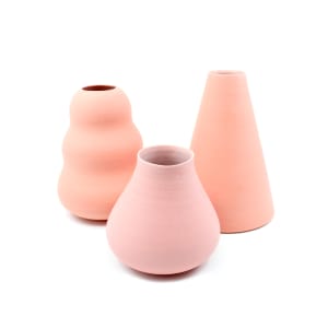 Cone Vases by Lilith Rockett 