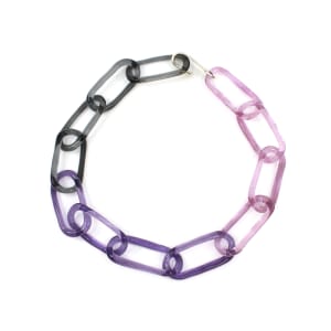 Multicolor Oval Choker by Jane D'Arensbourg 