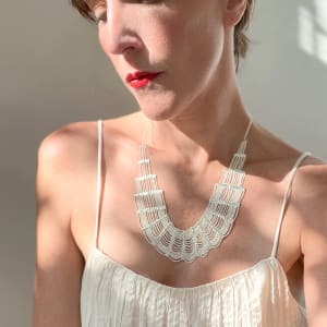 Silver Archeology Necklace by Hannah Keefe 