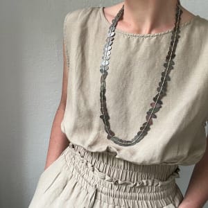 Long Leaf Necklace by Laura Lienhard 